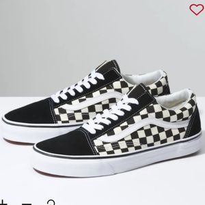 Vans PRIMARY CHECK OLD SKOOL Size 9 Women’s 7.5 Men’s